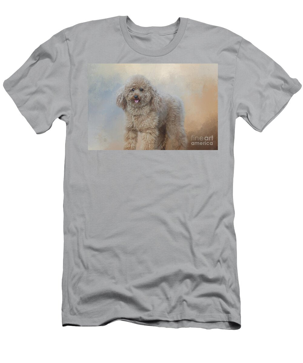 Light Brown Poodle Six Elisabeth Lucas T-Shirt