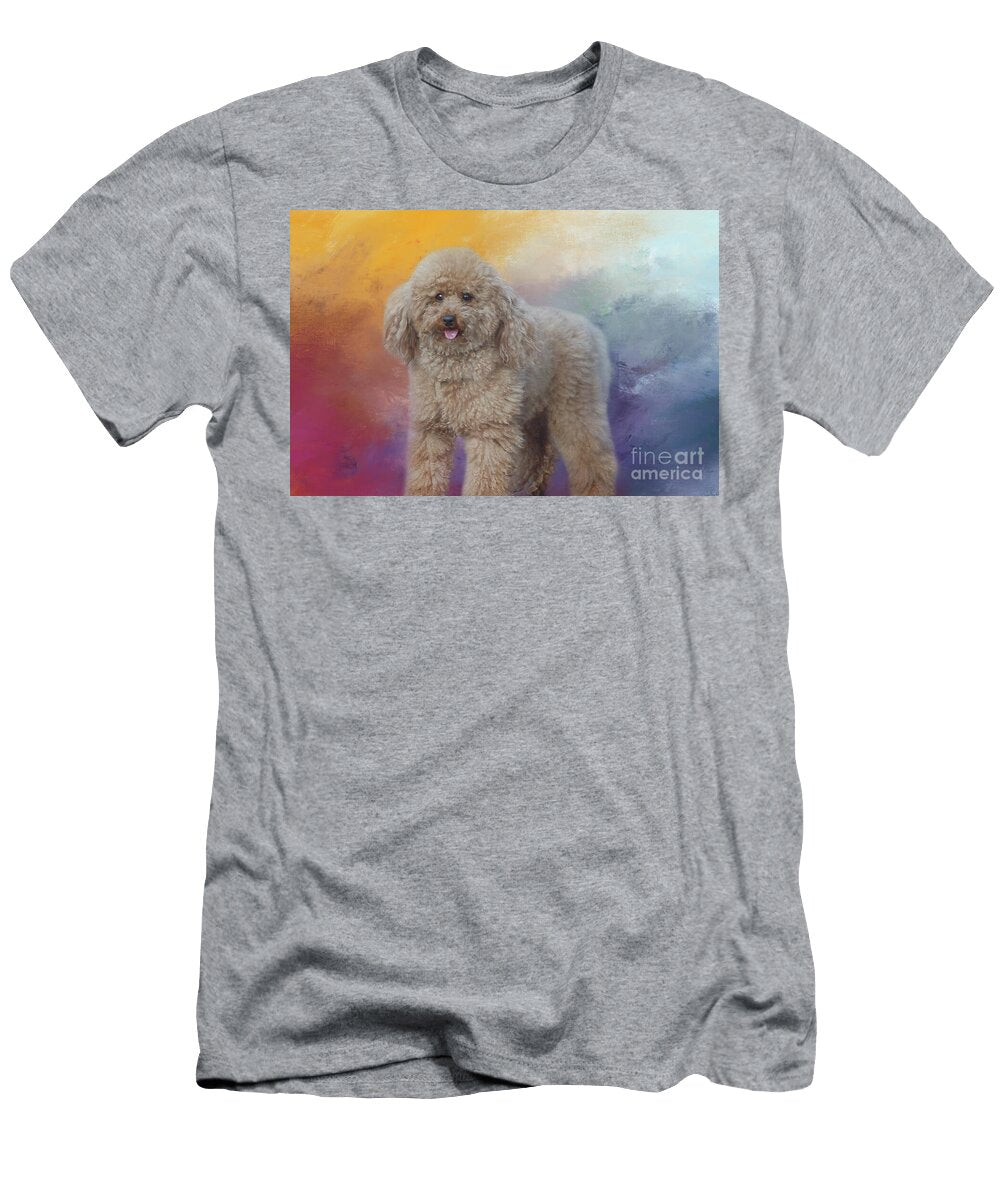 Light Brown Poodle Three Elisabeth Lucas T-Shirt