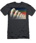 Line of White Alpacas At Sunset Fabrizio Cassetta T-Shirt