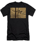 Lineman At Work Sepia Nick Gray T-Shirt