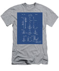 Linemans Climbing Hook Patent Print Visual Design T-Shirt
