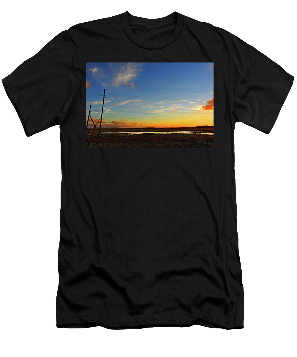 Linemans Landscape Laura Ragland T-Shirt