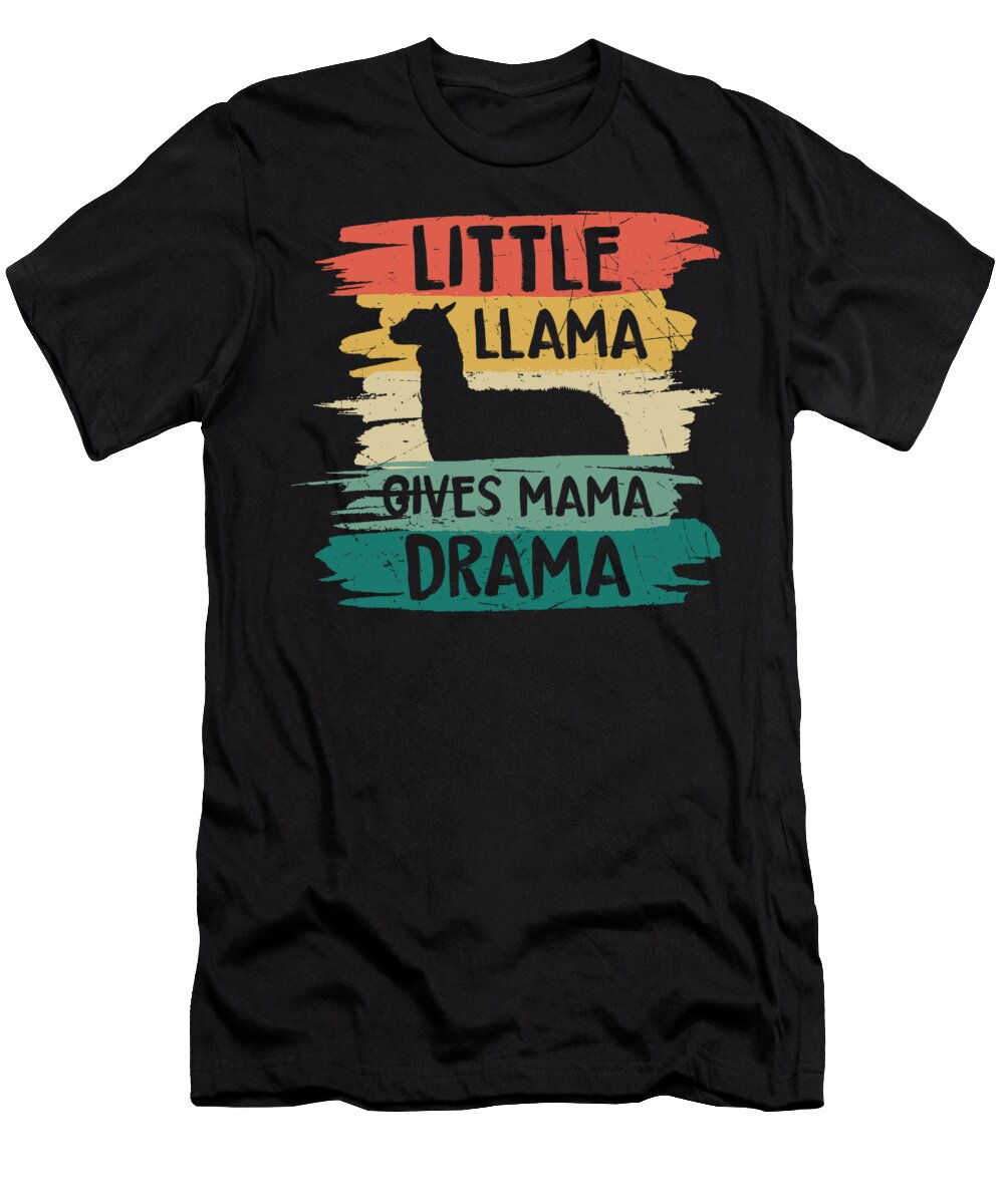 Little Llama Gives Mama Drama Sambel Pedes T-Shirt