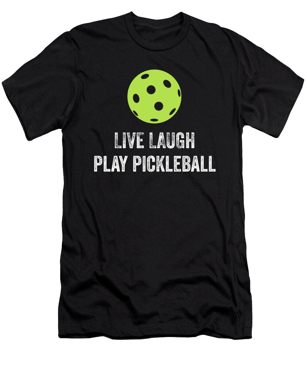 Live Laugh Play Pickleball Jane Keeper T-Shirt