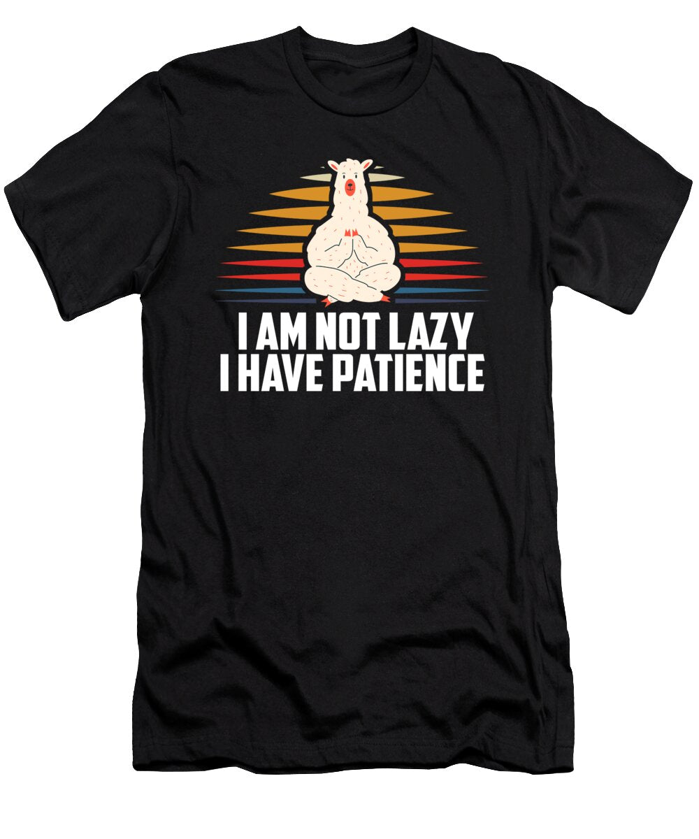 Llama Alpaca Crazy Squirrel T-Shirt