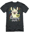 Llama Alpaca Lovers Cute 101 Llamazing Days of School Siddhk Amina T-Shirt
