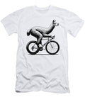 Llama Alpaca Riding Bike Biker Bicycle Lover Biking Job T-Shirt