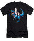 Llama Alpaca Riding Dinosaur Lover Job T-Shirt