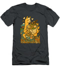 Llama and Cat Enjoying Ramen Srdja Kot T-Shirt