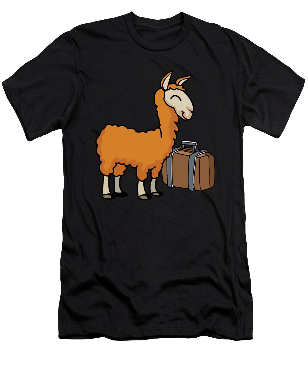 Llama Animal Lover Alpaca Adventure Birthday Gift Haselshirt T-Shirt