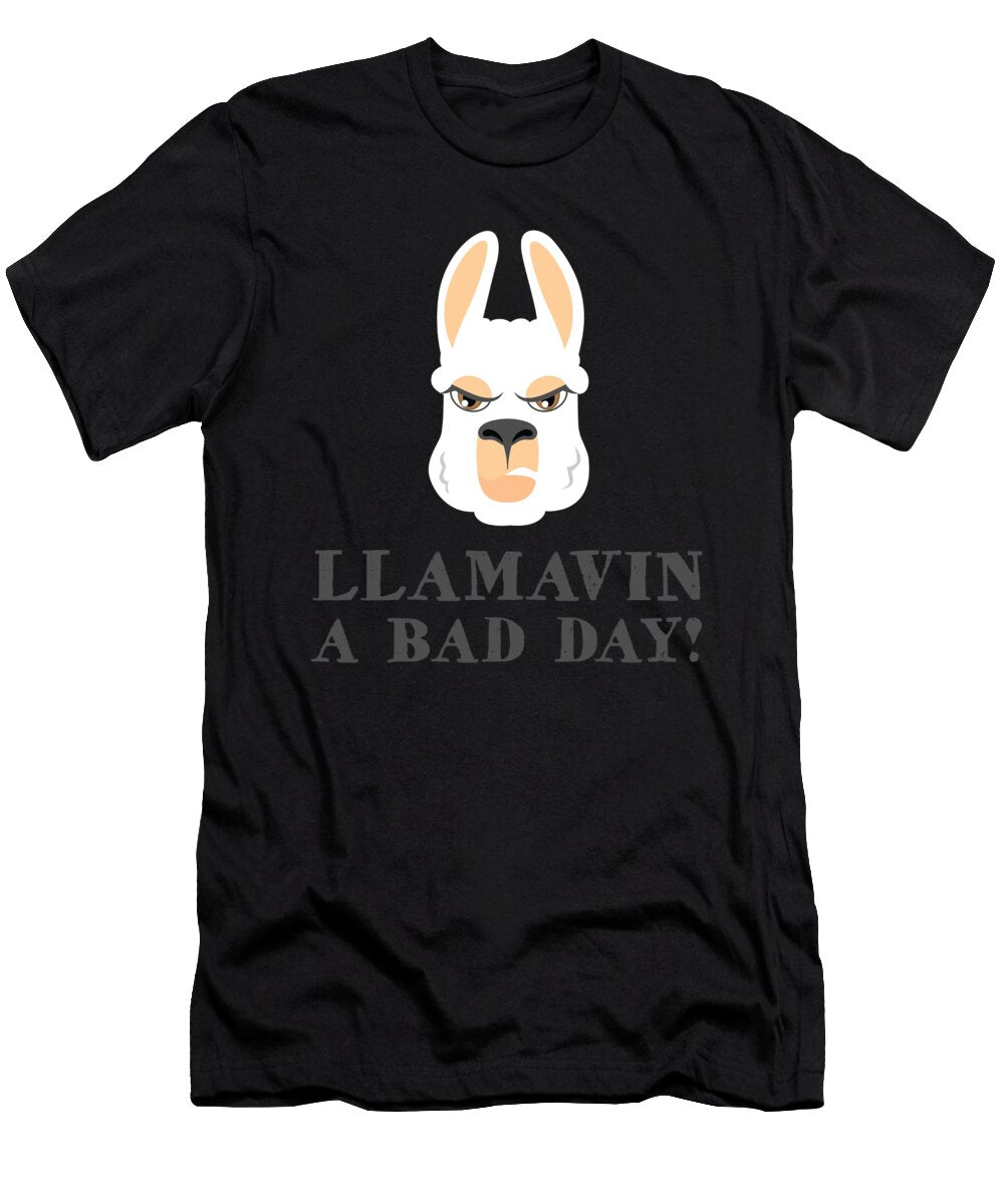 Llama Cute Kid Funny Boys Girls Birthday Llama Gift Animal Humor Martin Hicks T-Shirt