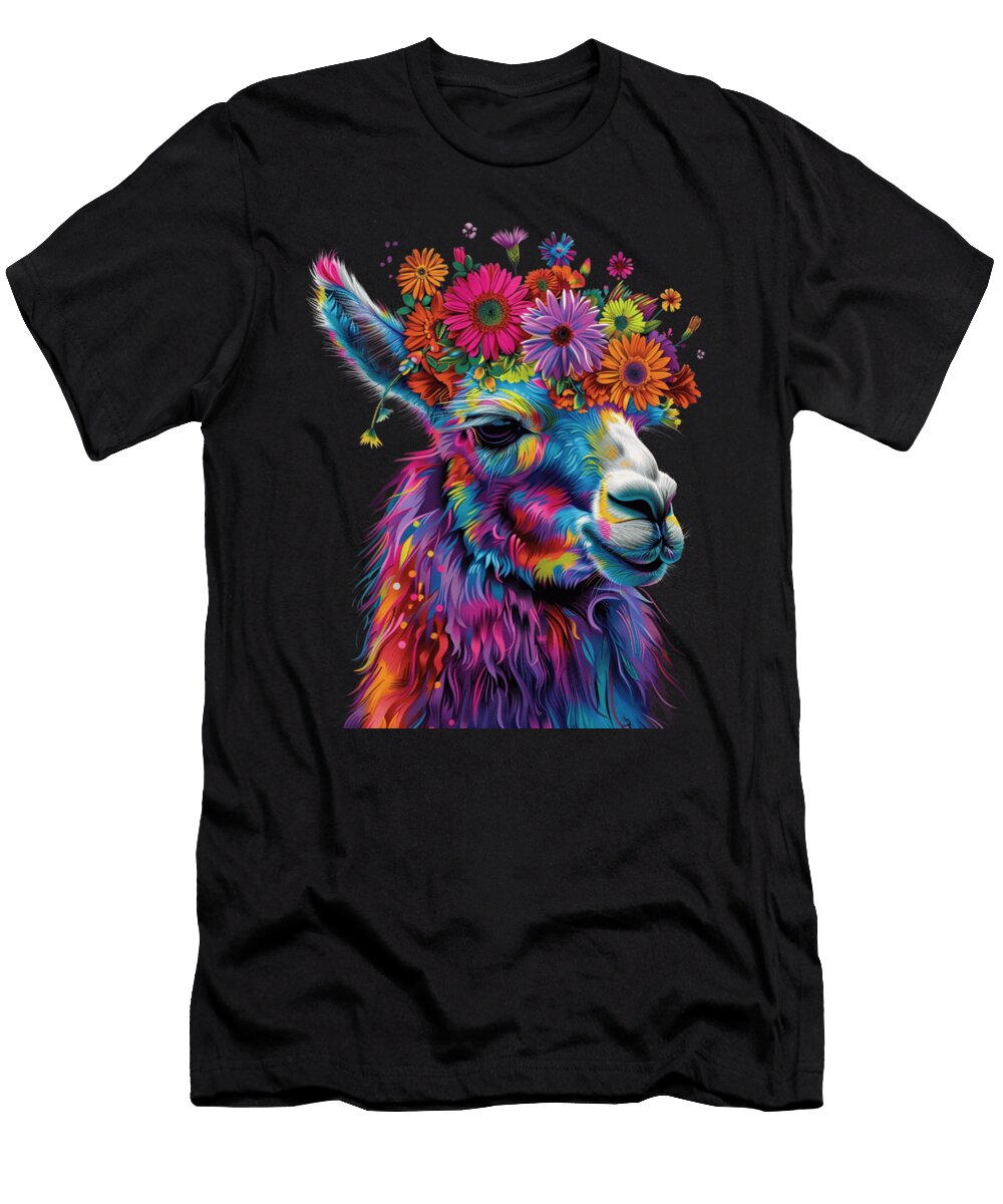 Llama Fun Facts Robertz Schuler T-Shirt