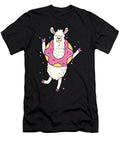 Llama in Donut Animal Lover Alpaca Gift Haselshirt T-Shirt