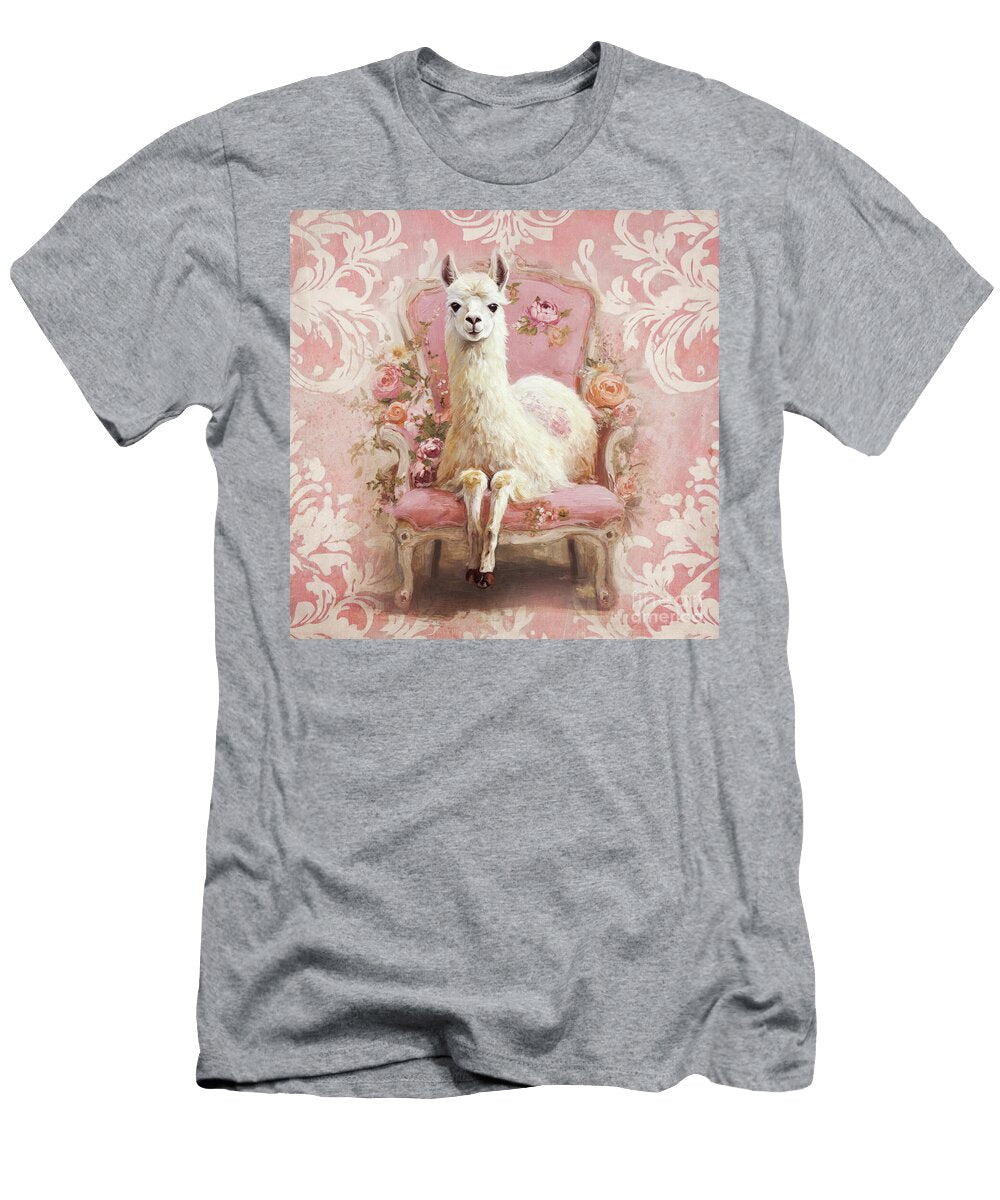 Llama in the Pink Parlor Tina Lecour T-Shirt