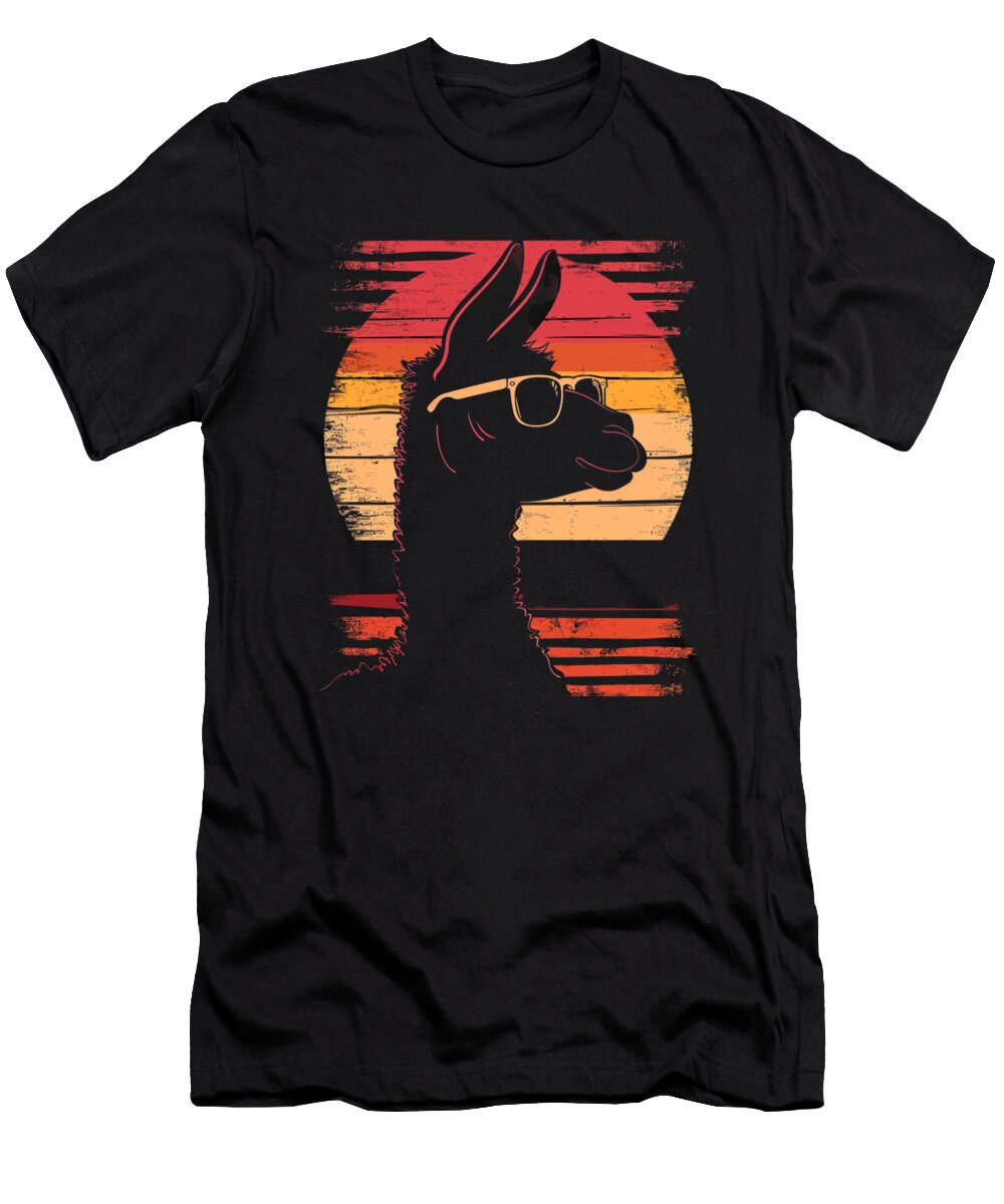 Llama Interactive Exhibits Robertz Schuler T-Shirt