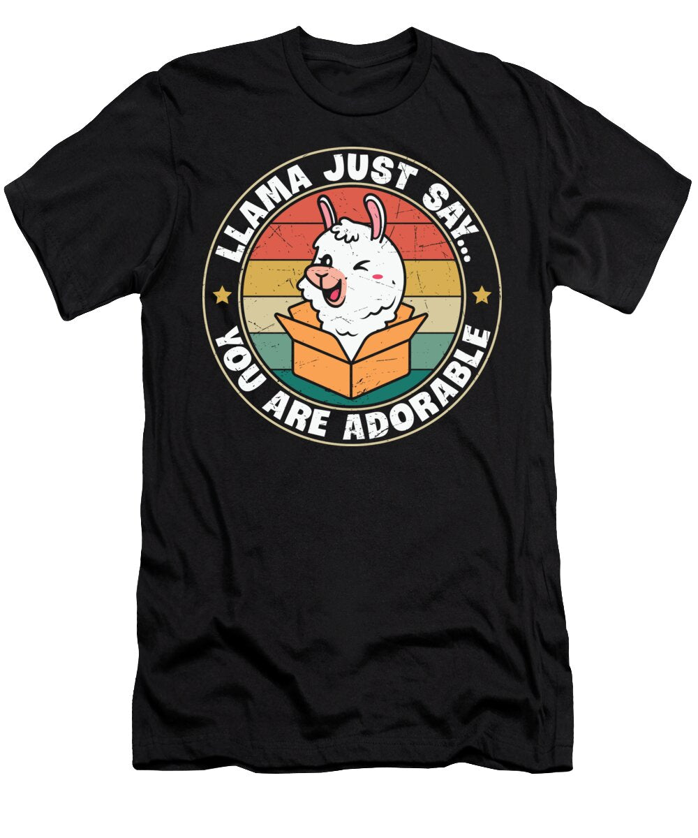 Llama Just Say You Are Adorable Sambel Pedes T-Shirt