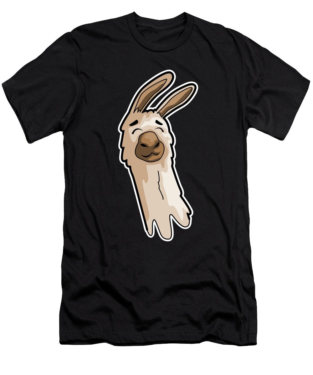 Llama Lama Alpaca Haselshirt T-Shirt
