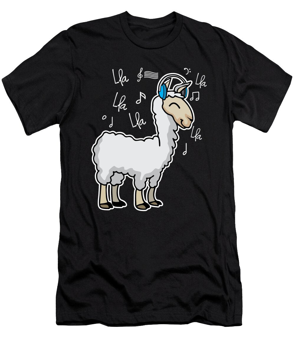 Llama Lama Alpaca Lla Lla Lla Haselshirt T-Shirt