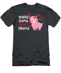 Llama Llama Alpaca Love Valentines Day Hearts Glasses Vinceh Alaia T-Shirt