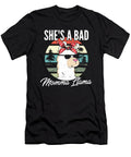 Llama Lover I Mama I Mommy I Mother I Shes a Bad Momma Llama Maximus Designs T-Shirt