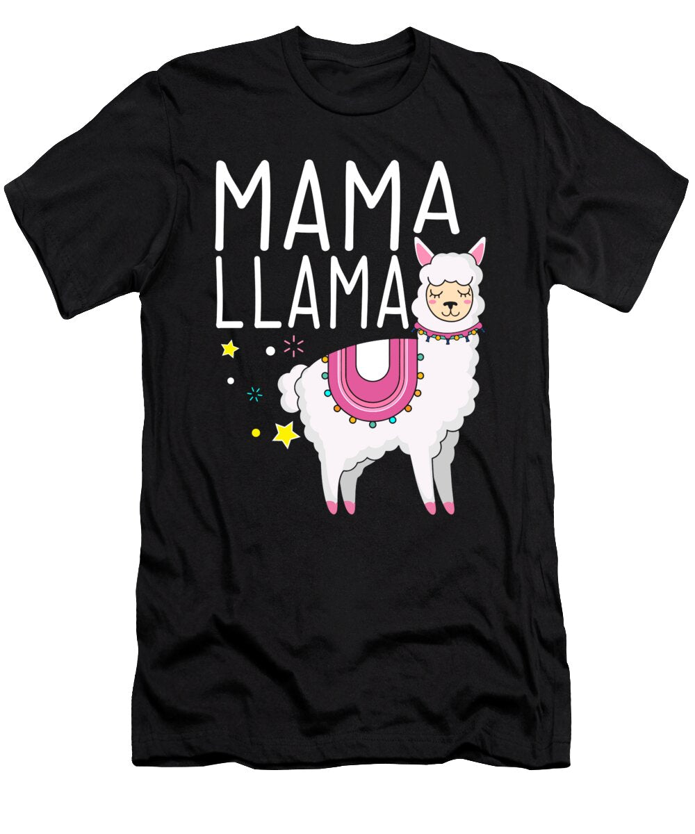 Llama Lover I Mommy Birthday I Mothers Day I Mama Llama Maximus Designs T-Shirt