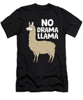 Llama Lover No Drama Llama Alpaca Funny Alpaca Llama Eq Designs T-Shirt