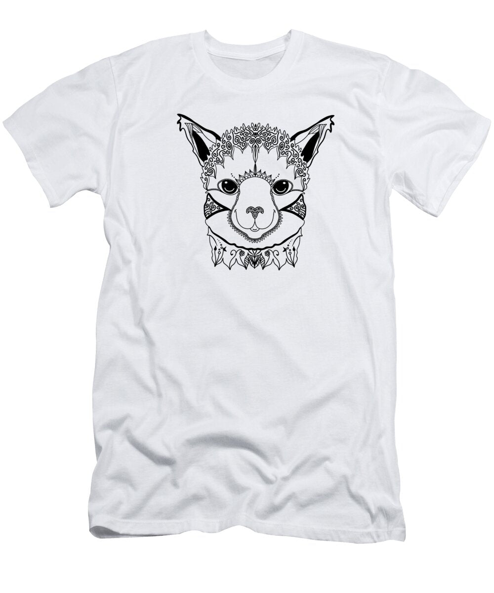 Llama Mandala Gamini Jayasingha T-Shirt
