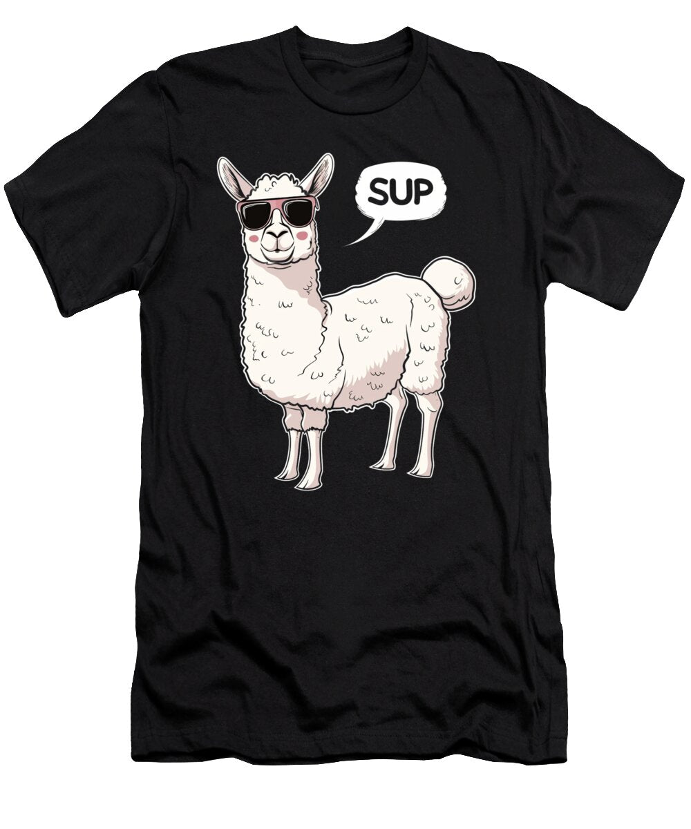 Llama Pet Potential Robertz Schuler T-Shirt