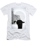 Llama Profile in Snowfall Maine New Peter Dennen T-Shirt