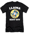 Llama Spiritual Man Cute and Funny Llama Gift Animal Humor Martin Hicks T-Shirt