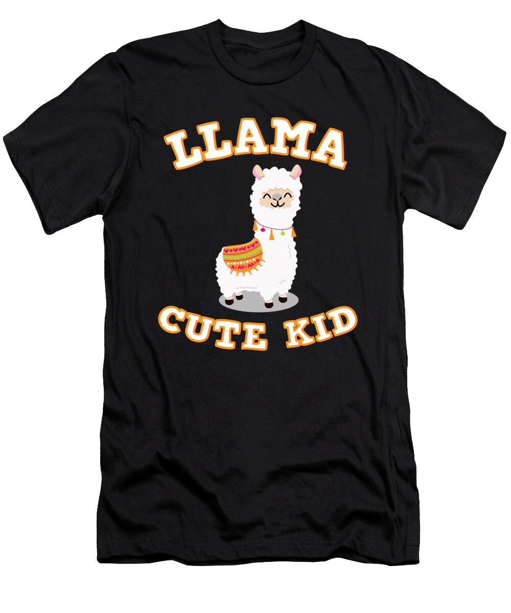Llama Spiritual Woman Cute and Funny Llama Gift Animal Humor Martin Hicks T-Shirt