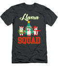 Llama Squad Merry Christmas Alpaca Landon Nostaln T-Shirt
