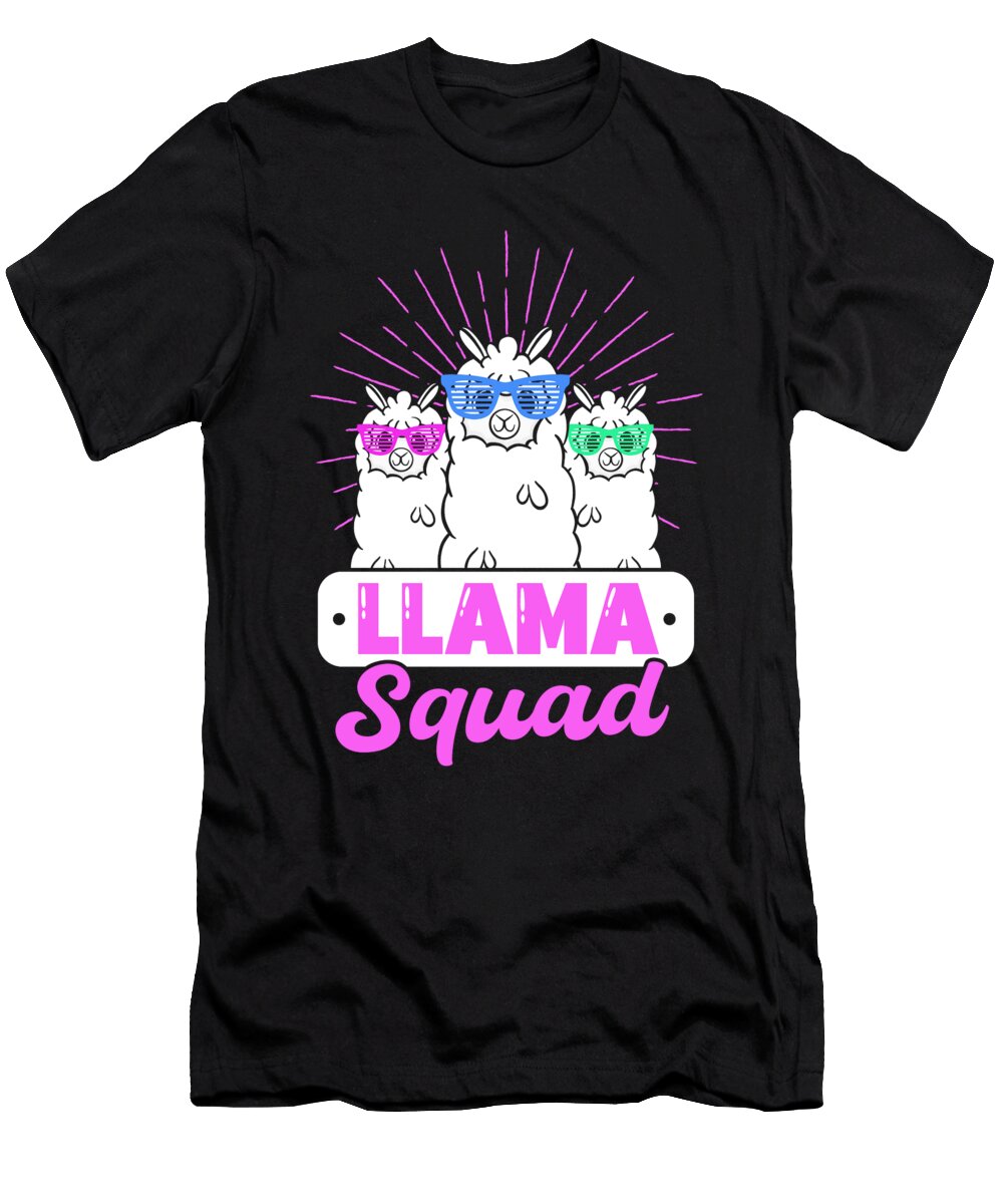 Llama Squad Steven Zimmer T-Shirt