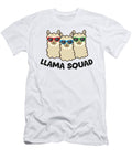 Llama Squad Team Llama Matching Sunglasses Llamas Eq Designs T-Shirt