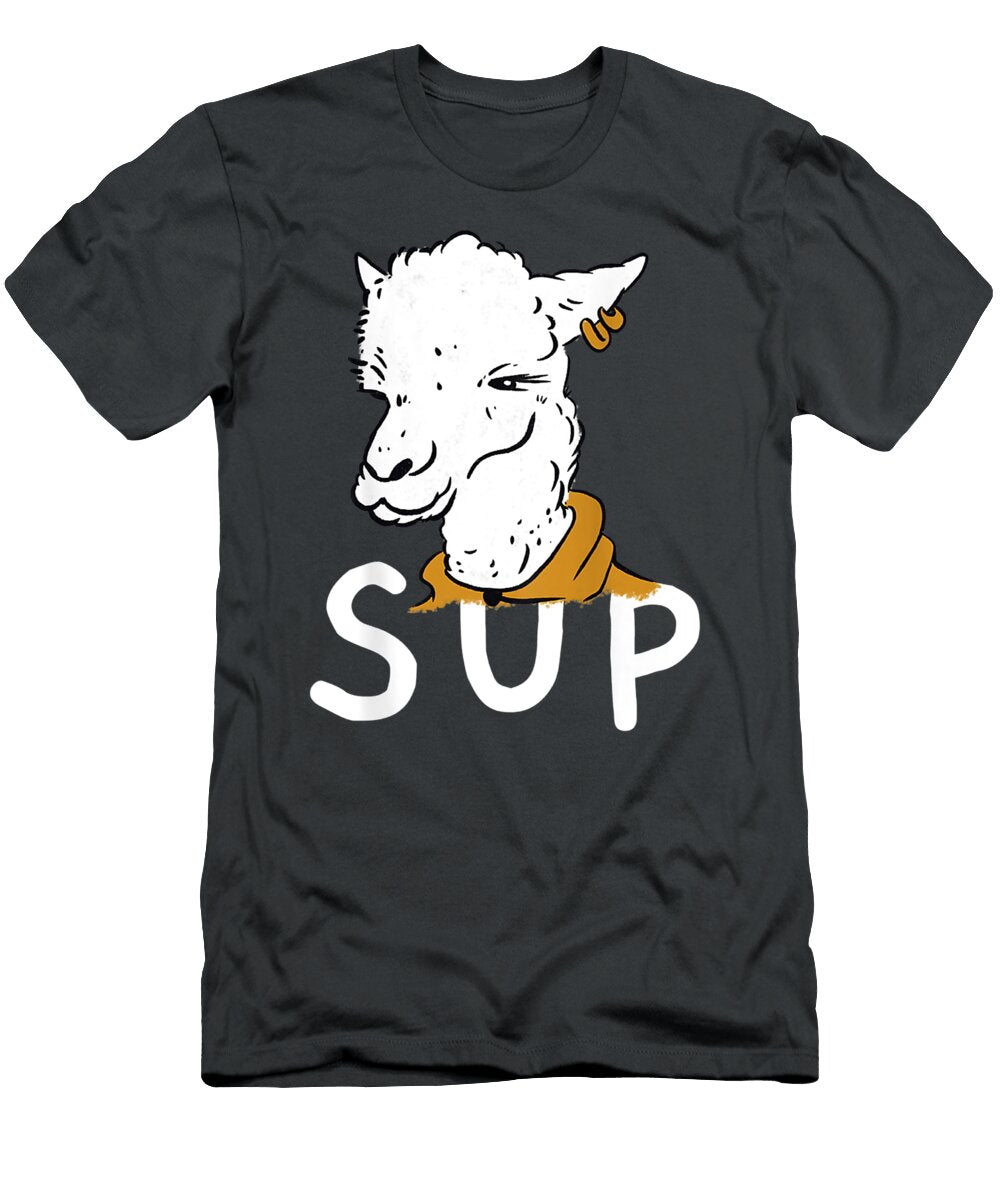 Llama Streetwear Llama Alpaca Animals Landon Nostaln T-Shirt