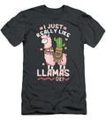 Llama Stupid Llama Alpaca Animals Lama Landon Nostaln T-Shirt