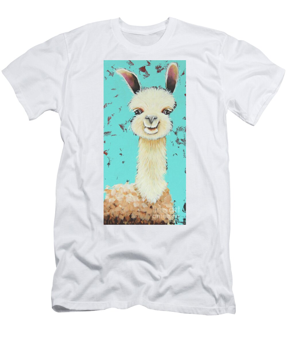 Llama Sue Lucia Stewart T-Shirt