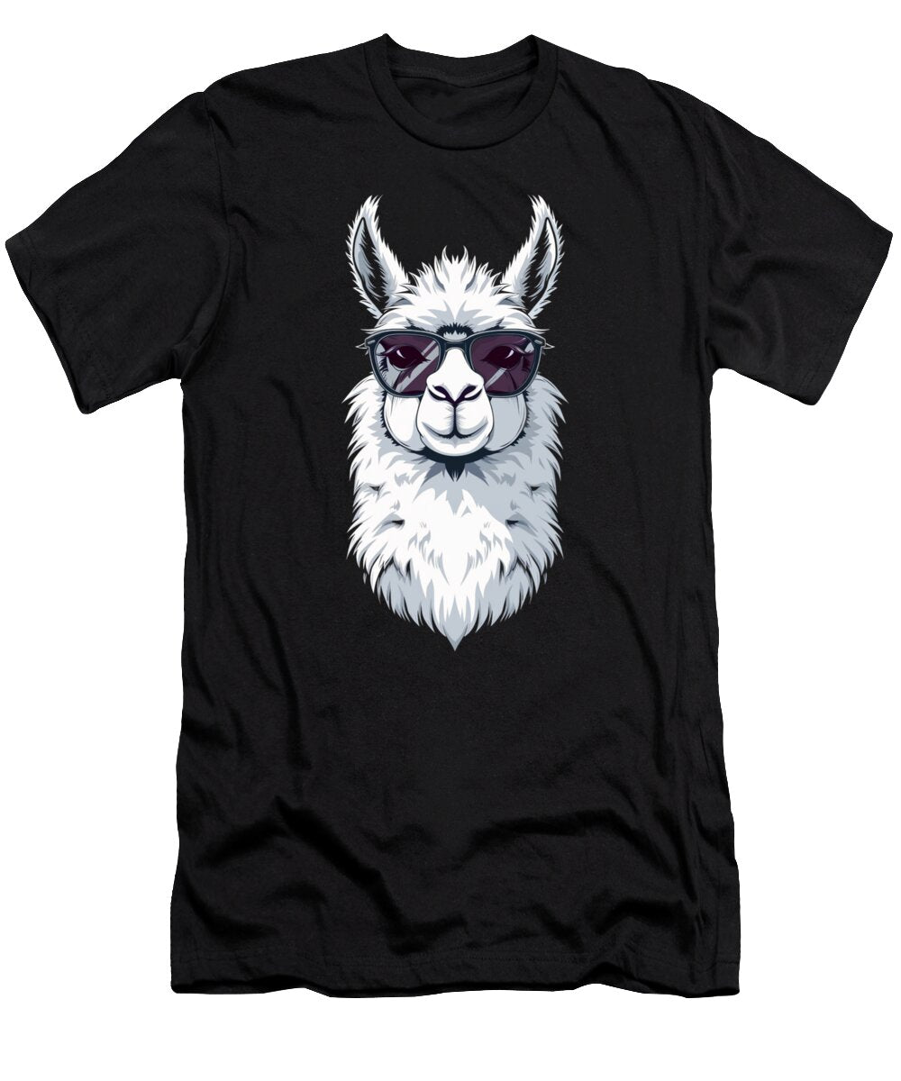 Llama Temperament Insights Robertz Schuler T-Shirt