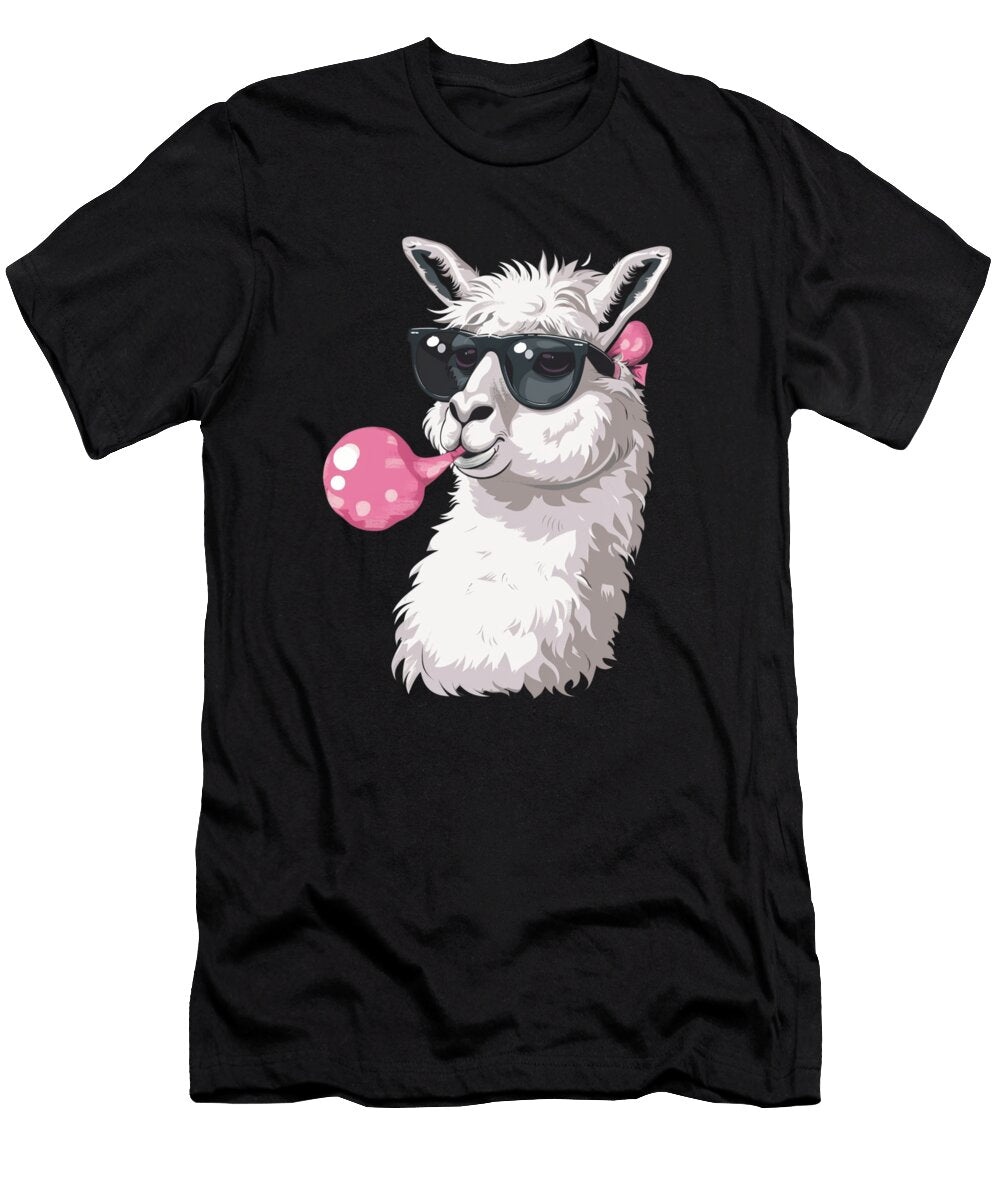 Llama Therapy Programs Robertz Schuler T-Shirt