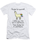 Llama Unicorn Jasmine Garner T-Shirt