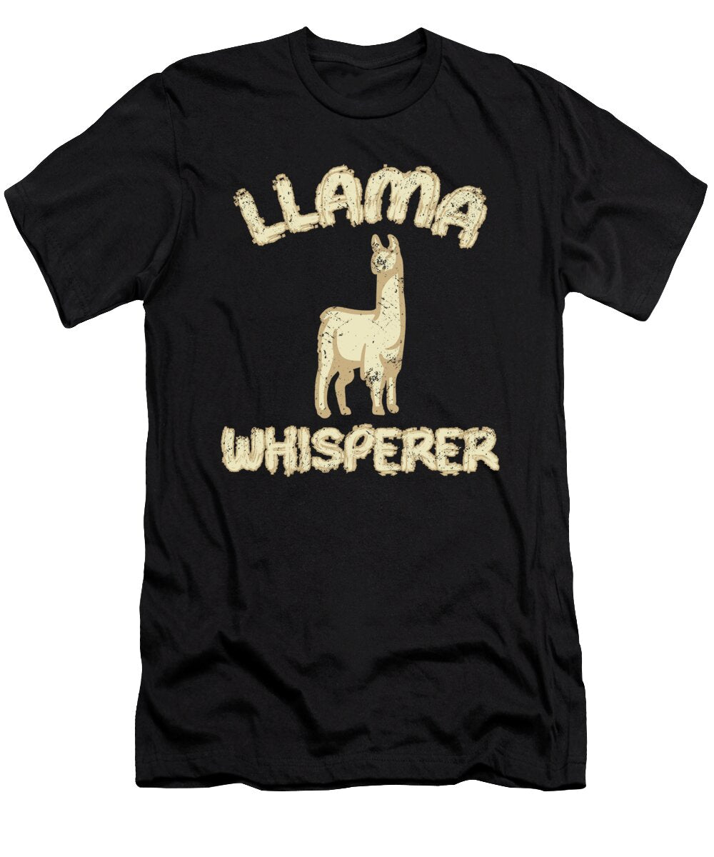 Llama Whisperer Llama Quote Tenshirt T-Shirt