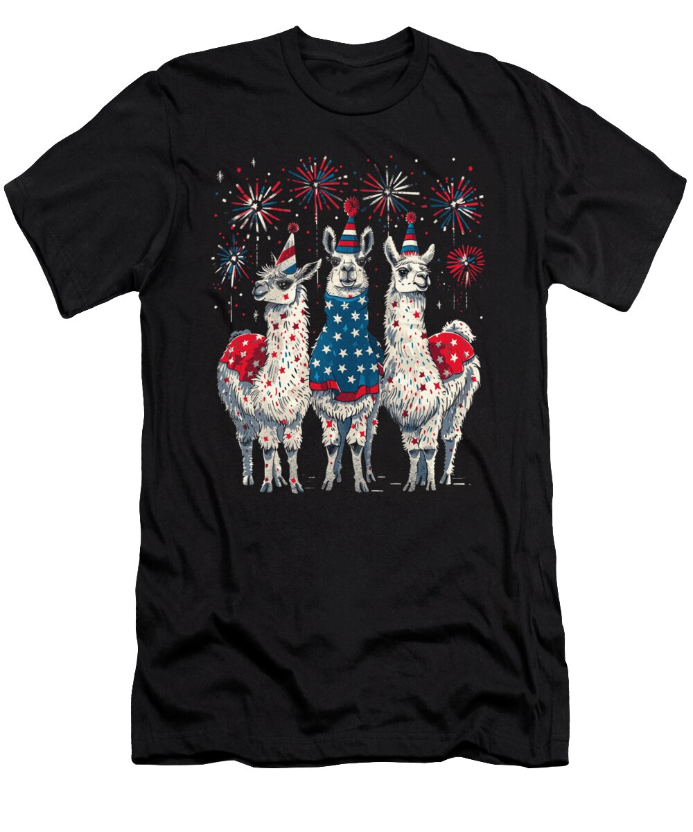 Llama Wool Uses Robertz Schuler T-Shirt
