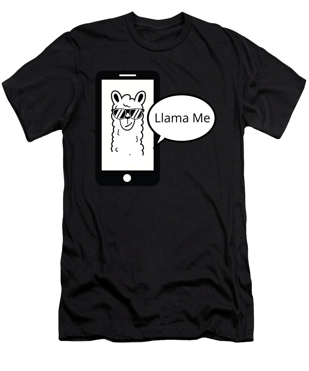 Llaman Funny Rasta Reggae Llama Gift Weed Smoker Stoner Martin Hicks T-Shirt