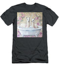 Llamas in the Bubble Bath Tina Lecour T-Shirt