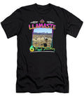 Llamaste 6 Feet Away Cute Yoga Pun Quote Gift Latin America Focus T-Shirt