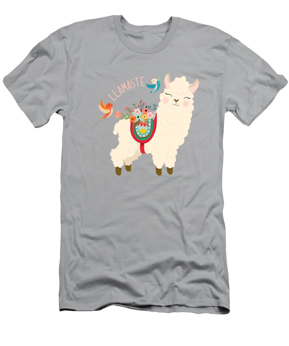 Llamaste When a Llama Offers You a Respectful Greeting Little Bunny Sunshine T-Shirt