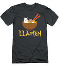 Llamen Japanese Ramen Noodles Alpaca Kawaii Llama Kararn Zoi T-Shirt