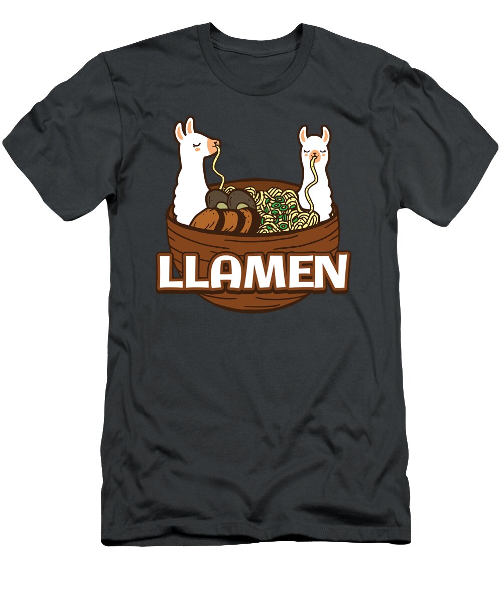 Llamen Ramen Japanese Noodles Lover Dilekl Grier T-Shirt