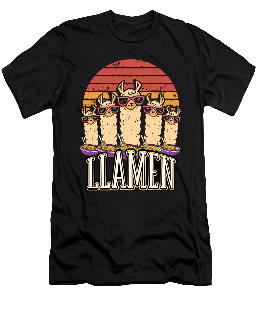 Llamen Ramen Noodle Raphaelartdesign T-Shirt