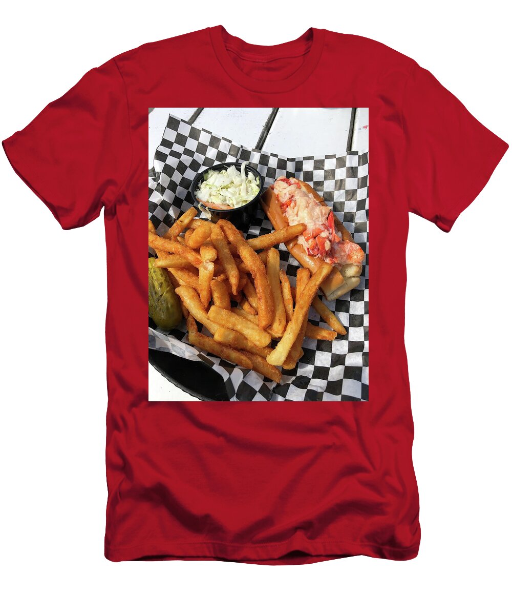 Lobster Roll with Fries Bill Rogers T-Shirt